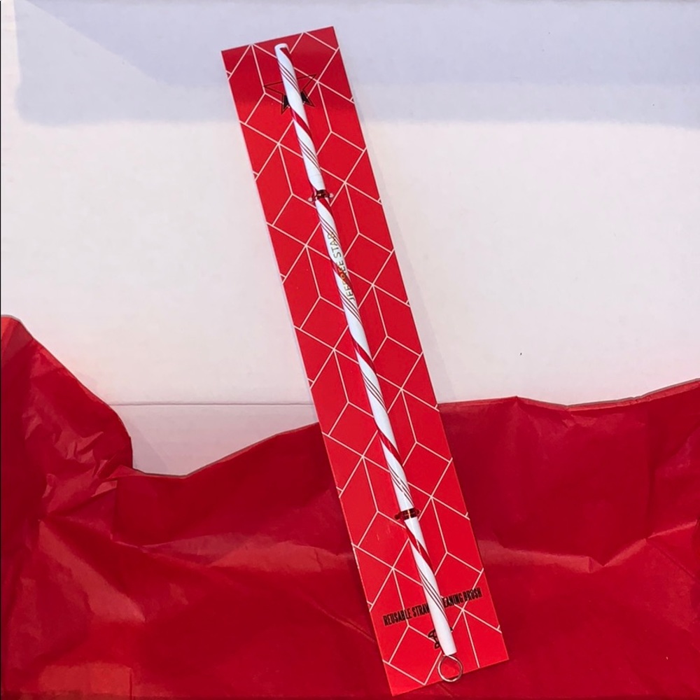 Jeffree Star 2019 Candy Cane Reusable Straw